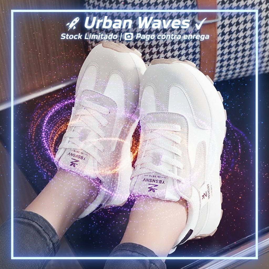 UrbanWaves™ Retro Sneakers