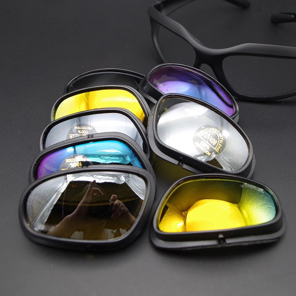 ProShield Rider™ - Gafas Polarizadas Intercambiables de Alto Rendimiento