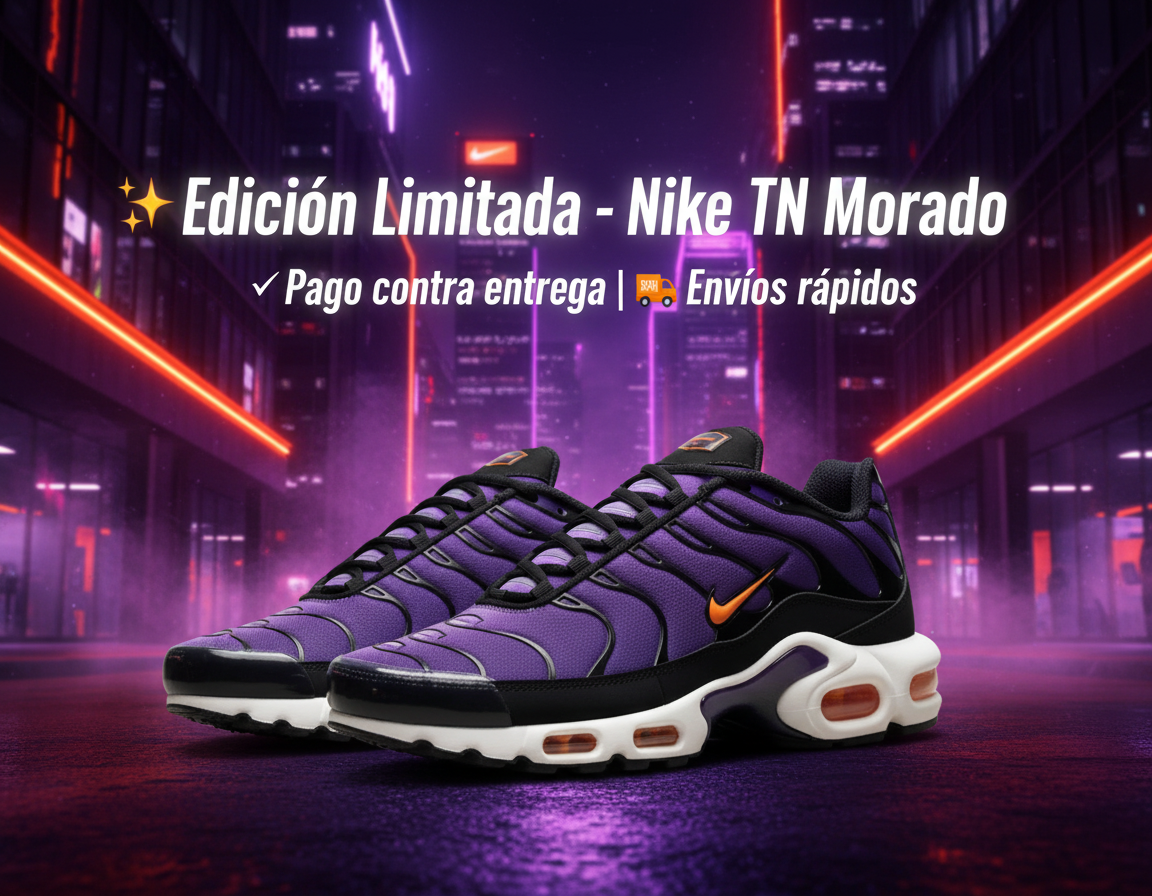 --💜Nike TN Morado💜🔥 Nike TN Naranja🔥        ⚡ ¡Últimos Pares Disponibles! ⚡--